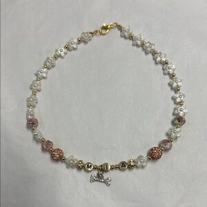 Personalized handmade pet collar